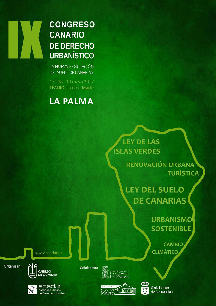 IX Congreso Canario de Derecho Urbanístico