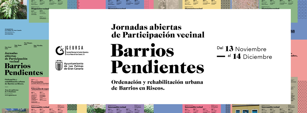 Jornadas 'Barrios pendientes'
