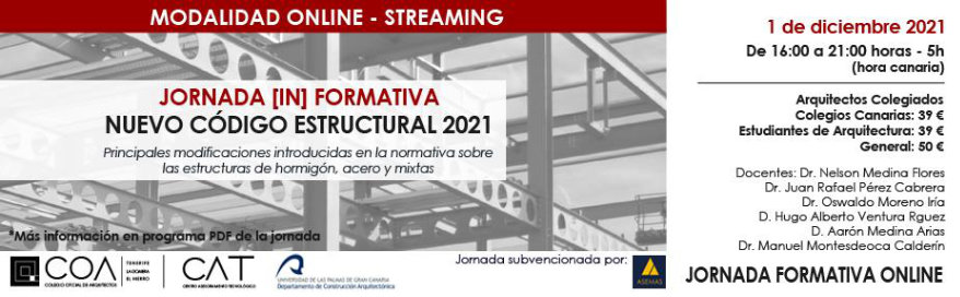 Jornada 'Nuevo Código Estructural 2021'