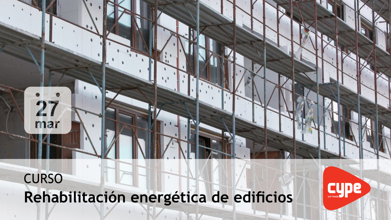 Rehabilitación energética de edificios con Cype