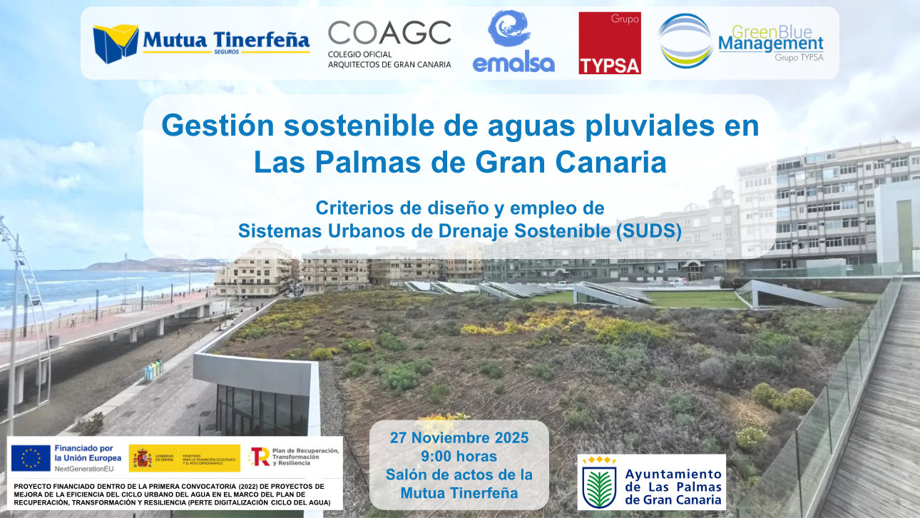 Gestión sostenible de aguas pluviales en Las Palmas de Gran Canaria