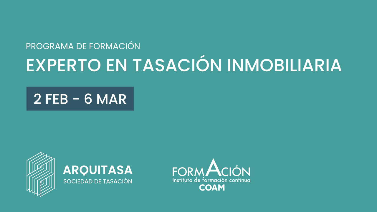 Programa 'Experto en Tasación Inmobiliaria’