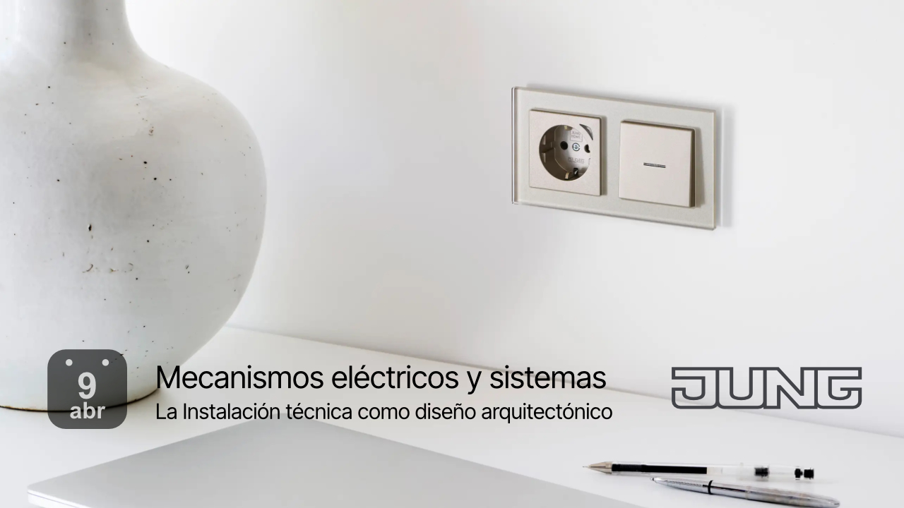 Presentación JUNG. Mecanismos eléctricos y sistemas
