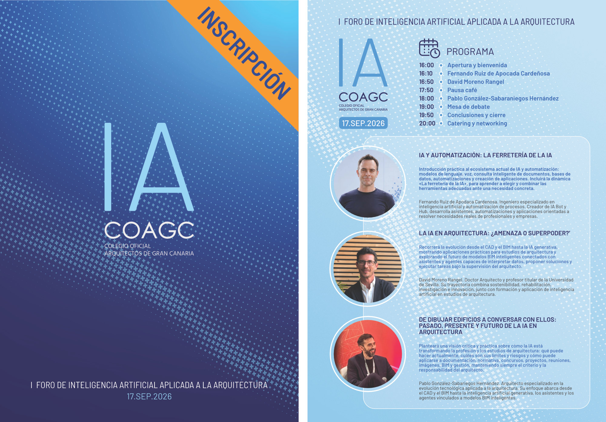 I Foro de Inteligencia Artificial aplicada a la Arquitectura de Canarias