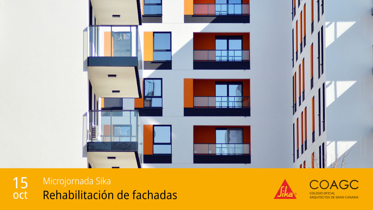 Microjornada sobre rehabilitación de fachadas